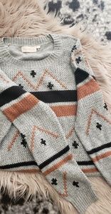 Vintage Slopeside Knit Sweater S/M Best fit!